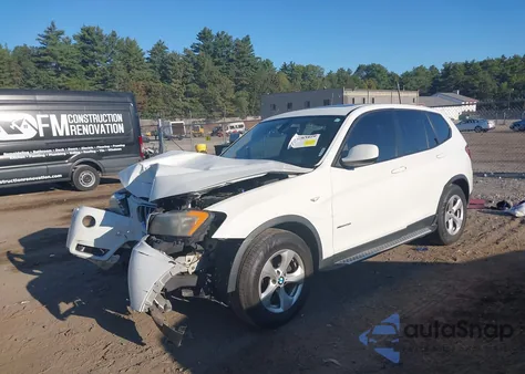 2011 BMW X3 xDrive28I из США, поврежденный, VIN 5UXWX5C55BLW13810